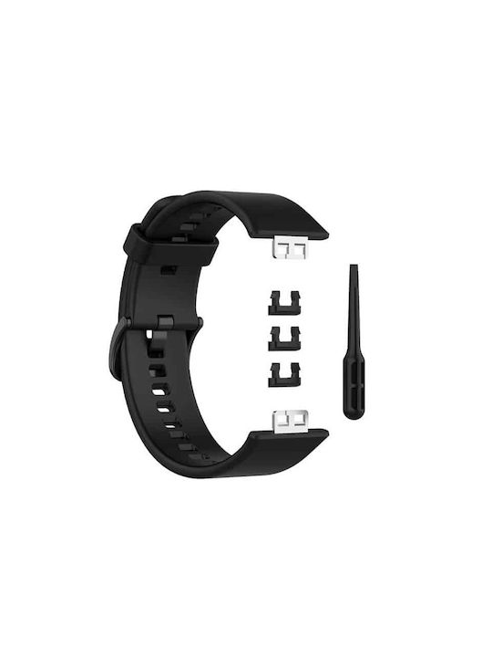Edman Λουράκι Μαύρο (Huawei Watch Fit)