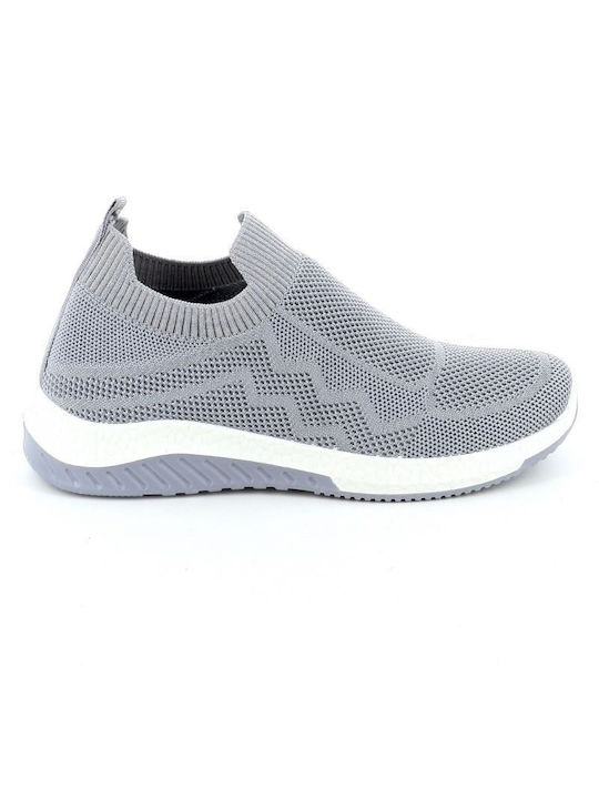 B-Soft Damen Sneakers Grau