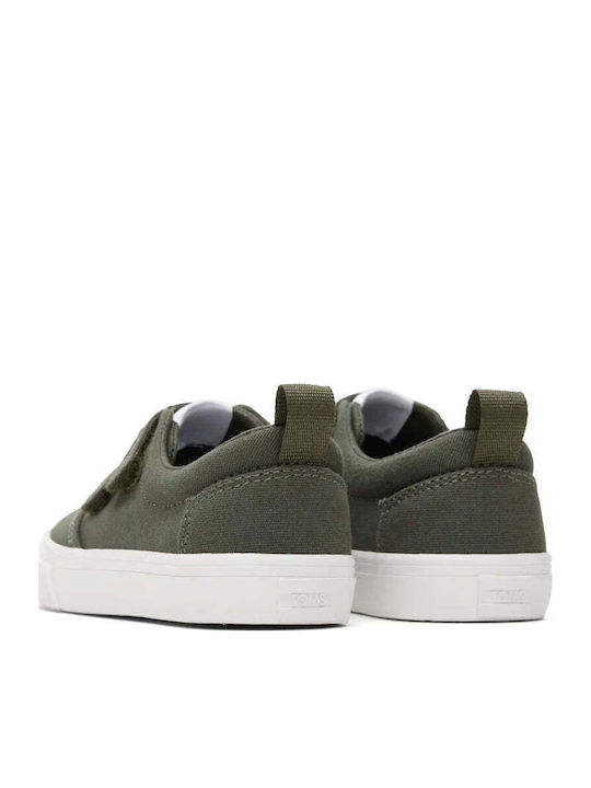 Παιδικά Sneakers Ανατομικά με Σκρατς Πράσινα