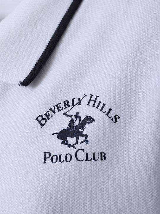 Polo beverly hills Kinderpolo Kurzarm Weiß