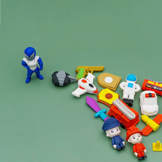 Ausgefallene Radiergummis in der Lunchbox: Superhero