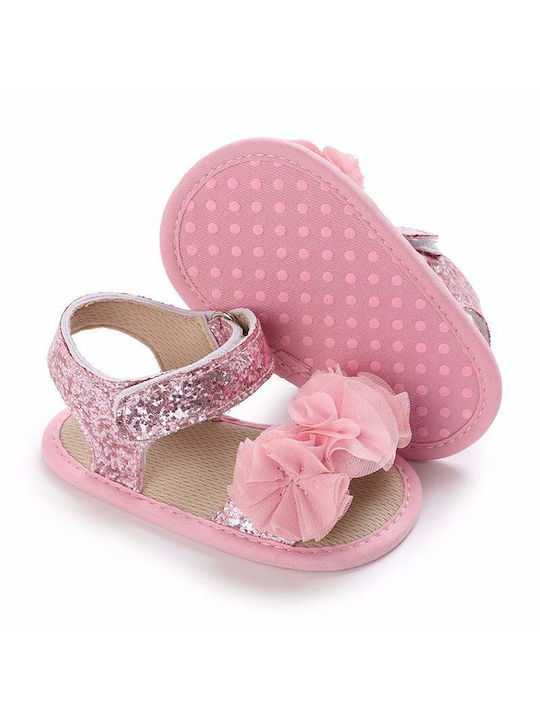 Angelbox Sandale pentru bebeluși Roz