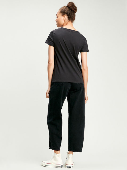 Perfektes Damen T-Shirt Schwarze