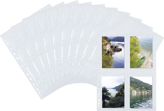 Herma Plastic Sleeves for Documents A4 with Holes Fotophan