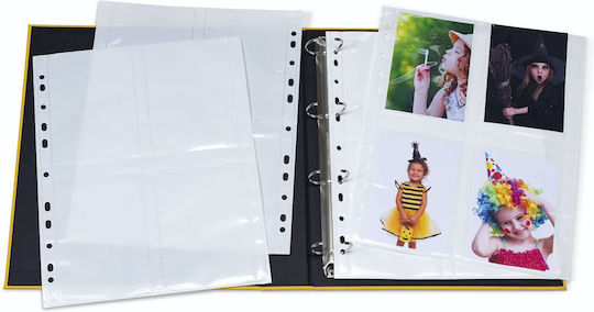Herma Plastic Sleeves for Documents A4 with Holes Fotophan