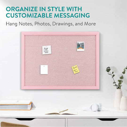 Navaris Notice Board Cork 58x43cm