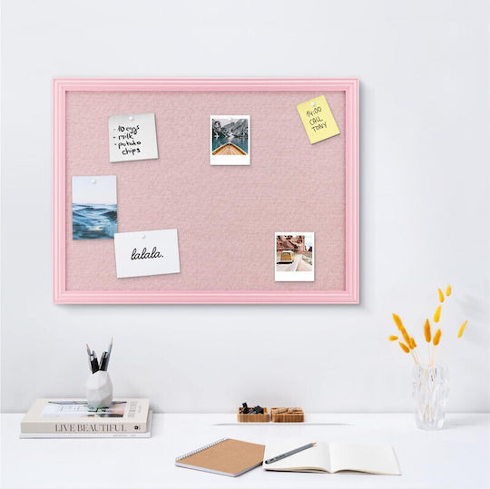 Navaris Notice Board Cork 58x43cm