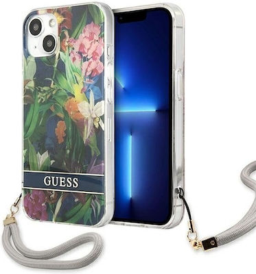 Guess Back Cover Plastic / Silicone Light Blue (iPhone 13 mini)