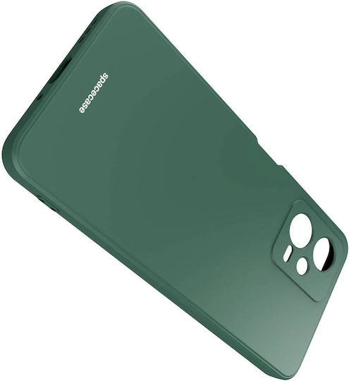 Spacecase Silicone Задна корица Силикон Зелен (Redmi Note 12 5G)