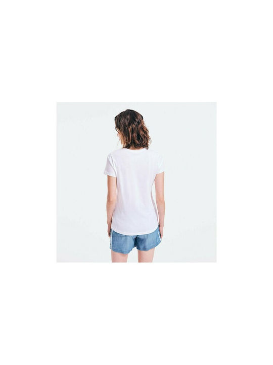 Nautica Damen T-Shirt White