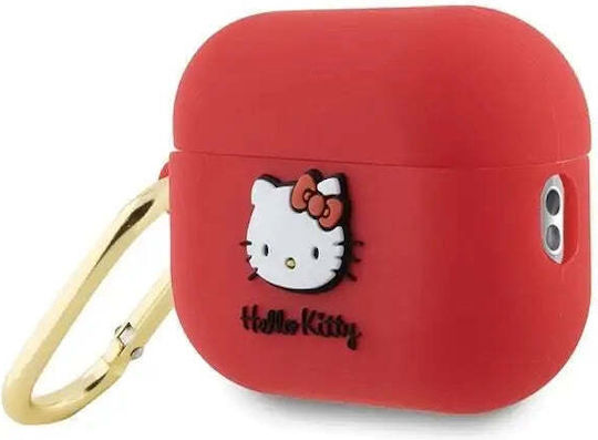 Hello Kitty Case Silicone in Red color for Apple AirPods Pro