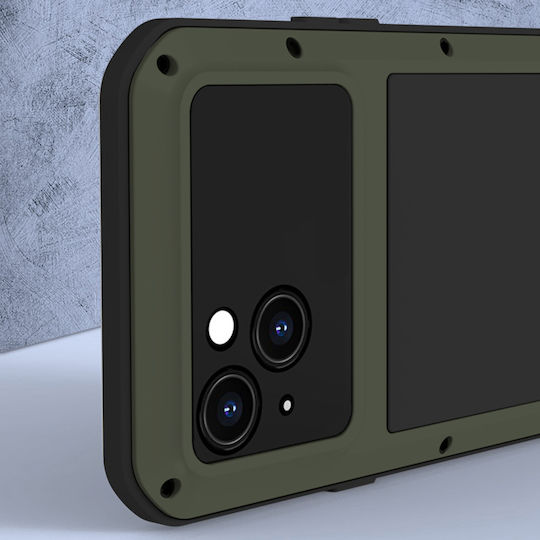 Love Mei Back Cover Metallic Green (iPhone 14)
