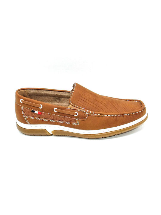 Pantofi casual pentru bărbați Jim 0163 Camel