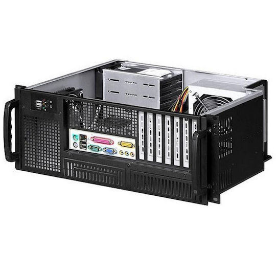 Techly Chassis Industrial Rack 19/desktop 4u Ultra Compact Black" I-case Mp-p4hx-blk6
