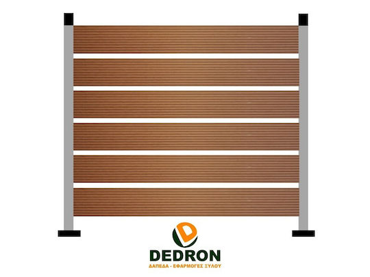 Dedron Garduri Deck de Grădină din Magazin online WPC 1buc Brown