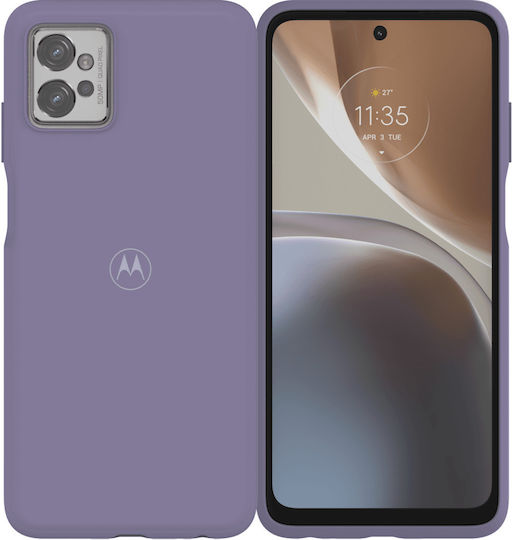Motorola Back Cover Μωβ (Moto G32)