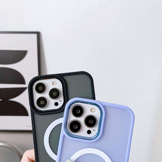 HQWear Back Cover Σιλικόνης / Πλαστικό Μπλε (iPhone 15 Pro)