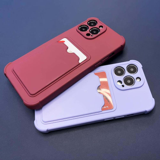 HQWear Back Cover Silicone / Plastic Purple (iPhone 13 Pro Max)