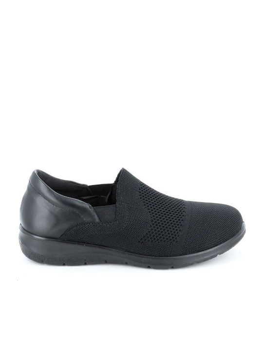 2437 Damen-Slipper Schwarz