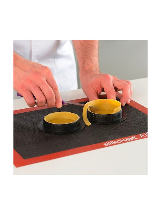 Silikomart Black Silicone Placemats 58.3x38.4cm