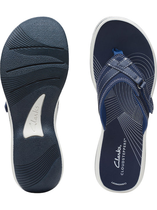 Brinkley Sea Frauen Flip Flops in Marineblau Farbe