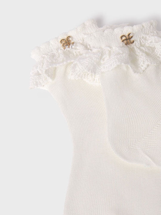 Abel & Lula Kids' Socks Ecru