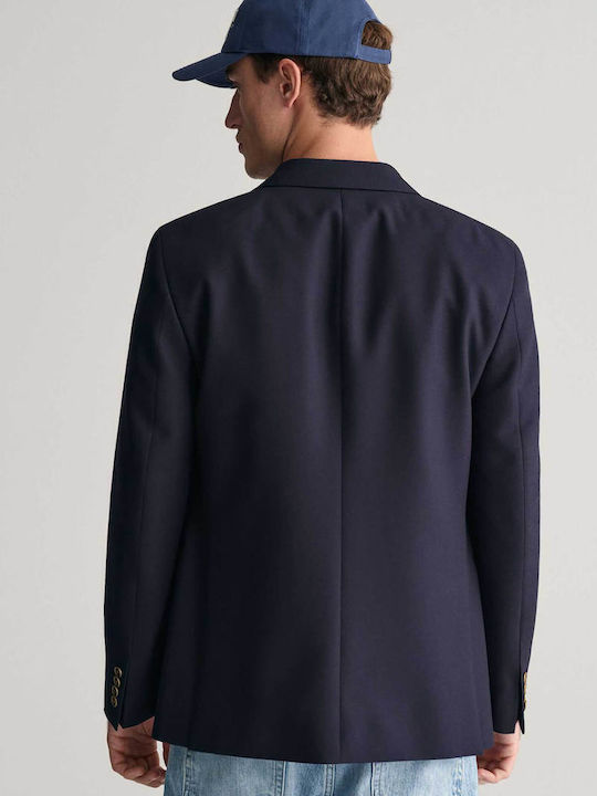 Gant Men's Slim Fit Blazer - 7706260 Dark Blue