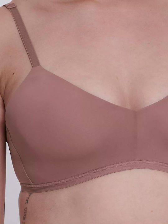 Sloggi Soft Adapt P Women's Bralette Bra Cacao