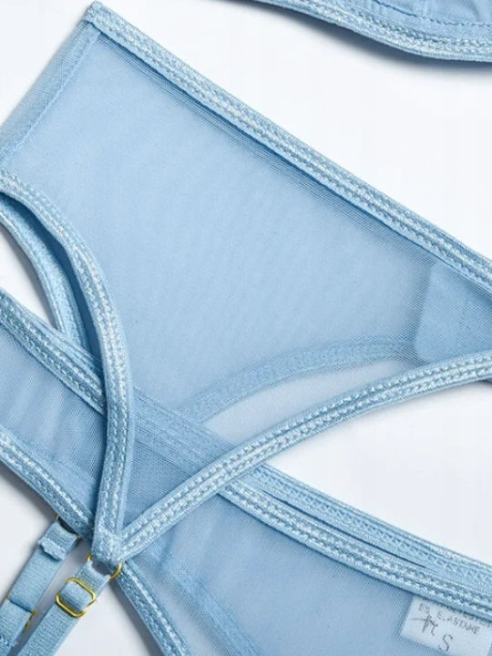 Damen Liberty gebändert gebändert Choker Gürtel String Rot S