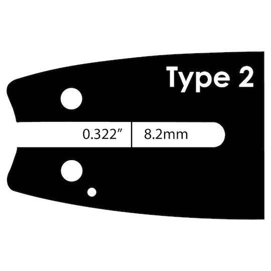 Grimsholm GS930 Kettensägeblatt & Kette Set 40cm (8")