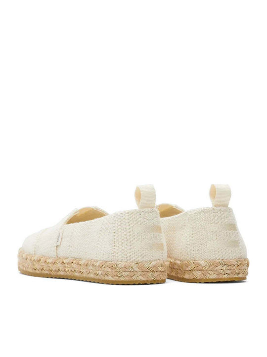 Espadrile pentru Copii Slip-on Bej Alpargata