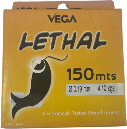 Vega Πετονιά Ψαρέματος Διάφανη 150m / 0.16mm