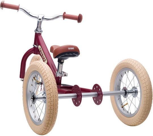 Trybike Τρίκυκλο Ποδήλατο Μετατρεπόμενο για 3+ Ετών Κόκκινο