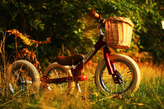 Trybike Τρίκυκλο Ποδήλατο Μετατρεπόμενο για 3+ Ετών Κόκκινο