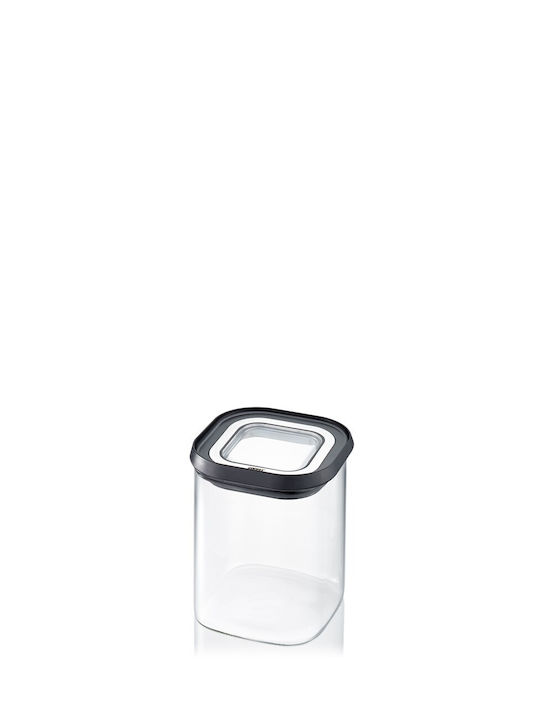 Gefu Vase General Use with Lid Glass Transparent 900ml