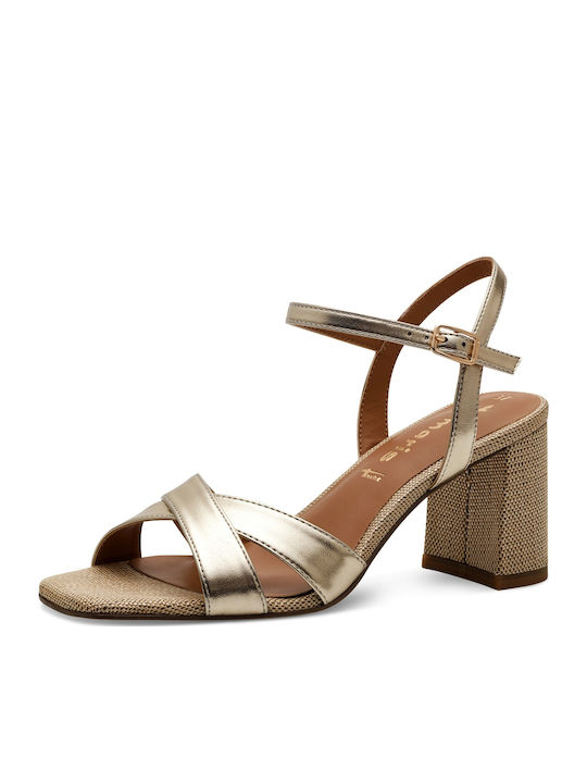 Sandalen Anatomisch Gold