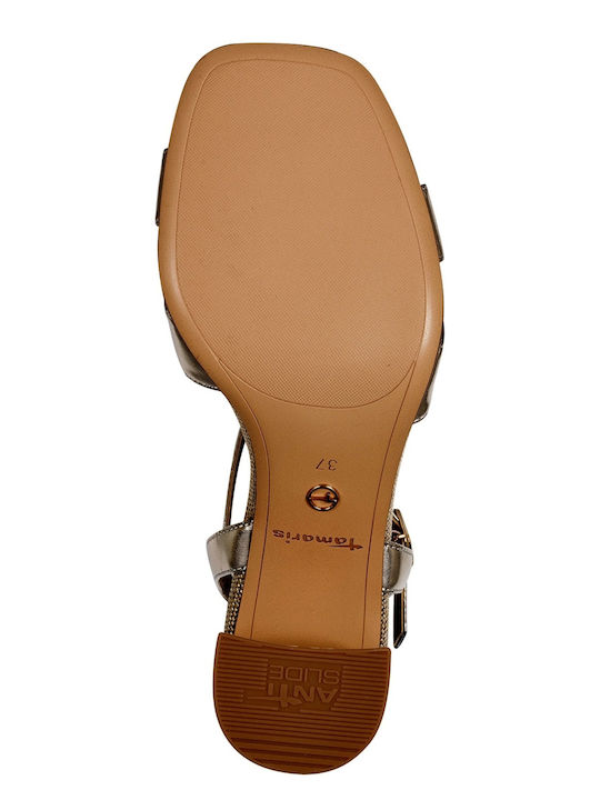 Sandalen Anatomisch Gold