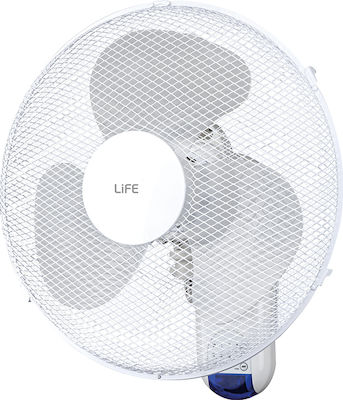 Life Notias Ventilator de perete 45W Diametru 40cm cu telecomandă