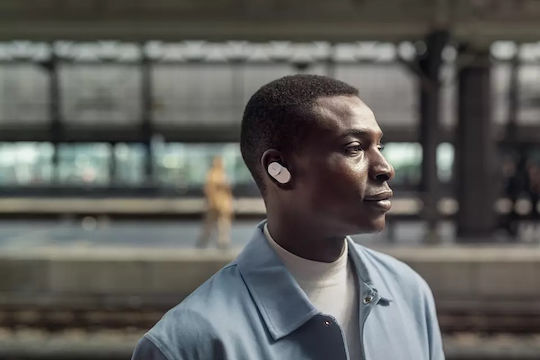 Philips Fidelio In-ear Bluetooth Handsfree Căști cu Rezistență la Transpirație și Carcasă de Încărcare Alb