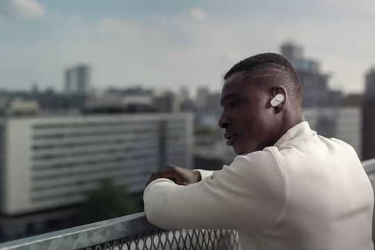 Philips Fidelio In-ear Bluetooth Handsfree Căști cu Rezistență la Transpirație și Carcasă de Încărcare Alb