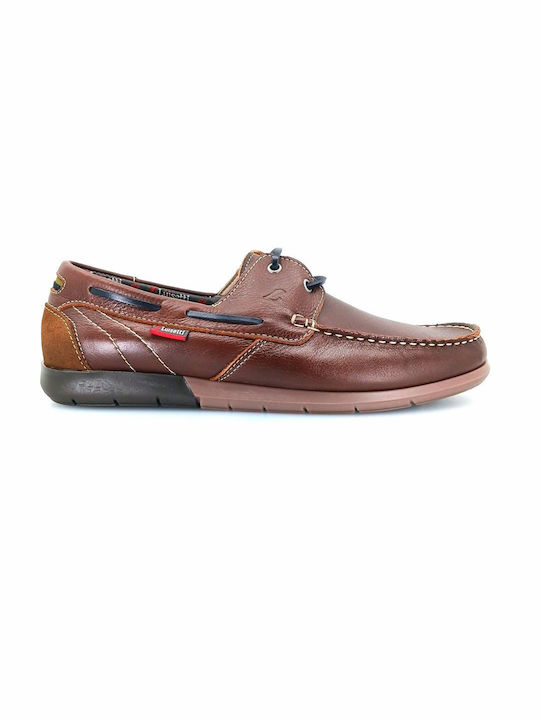 Luisetti 29304 (cognac Leather) Men's Moccasins