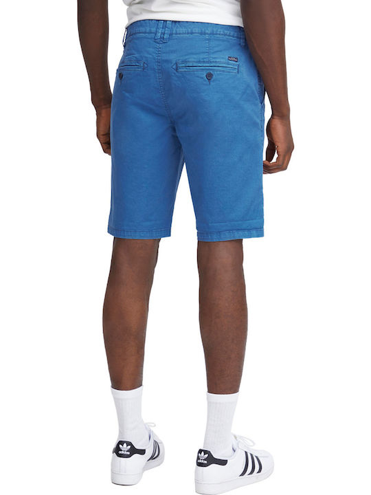 Blend Blue Indigo Chino Shorts 20716620-194039