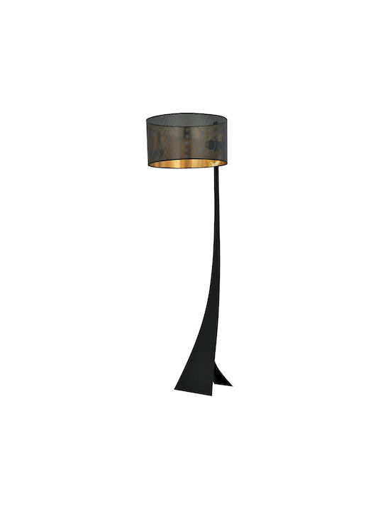 Emibig Floor Lamp with Socket for Bulb E27 Black