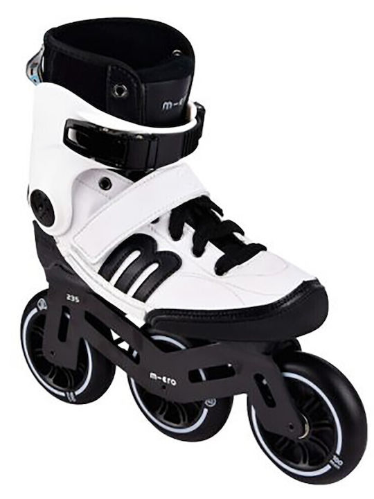 Micro Beat Micro Inline Rollers Λευκά Ενηλίκων