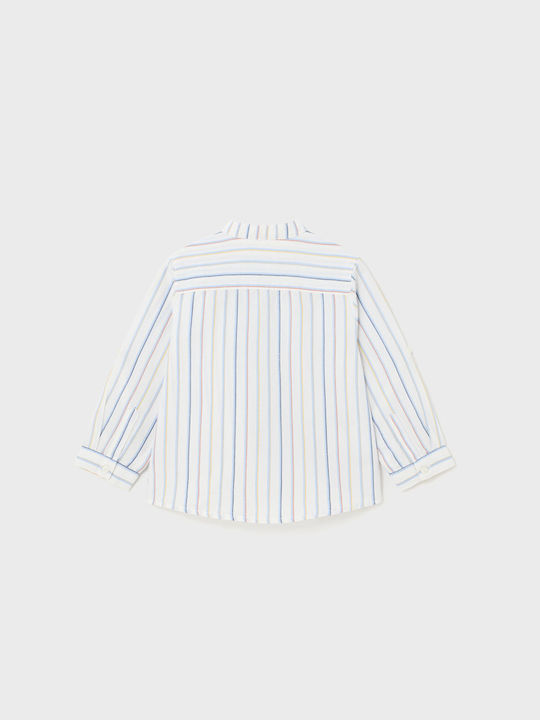 Mayoral Kids Linen Shirt White