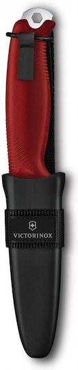 Victorinox Venture Red Knife with Sheath
