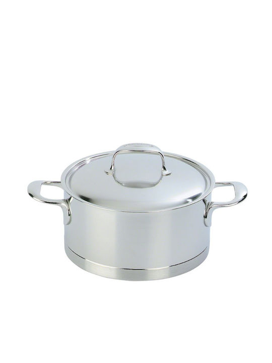 Demeyere Deep Stainless Steel Pot 2.2lt / 18cm
