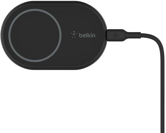 Belkin Βάση Κινητού Αυτοκινήτου με Μαγνήτη και Ασύρματη Φόρτιση Χωρίς Αντάπτορα Φόρτισης