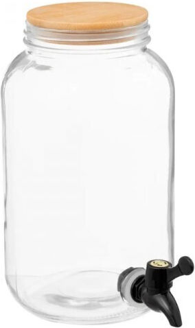 Set de 2 dozatoare de băuturi cu 6 pahare de uz general, 2 X 3,3 litri
