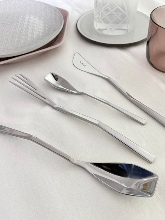 Pintinox Besteckset Edelstahl Silber 24Stück
